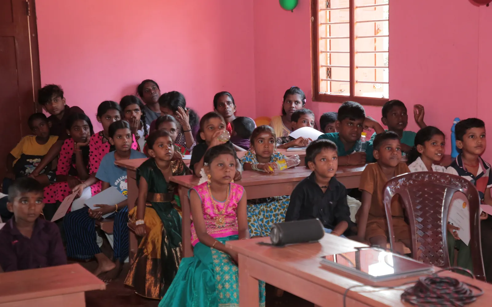 Students at the BMF Mannar centre, Sri Lanka